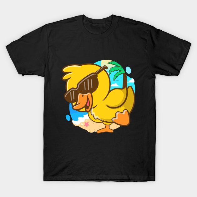 Cool duck summer T-Shirt by PG